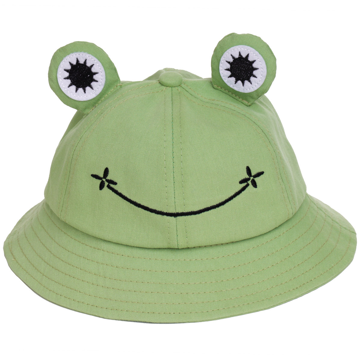 Czapka Bucket FROG KIDS Zielona dla Dzieci