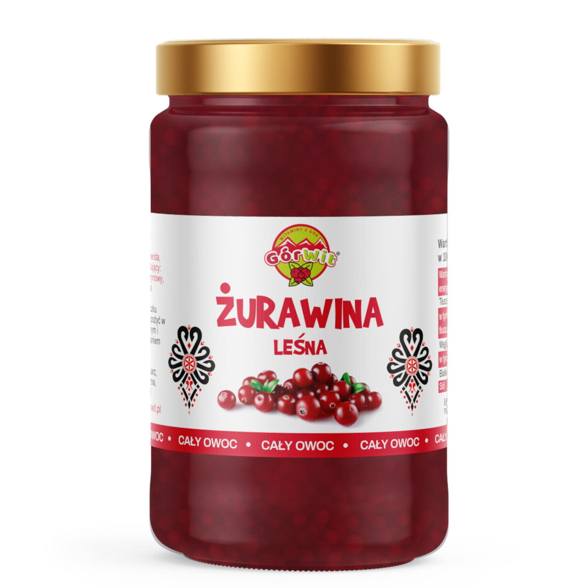 Żurawina leśna 340g