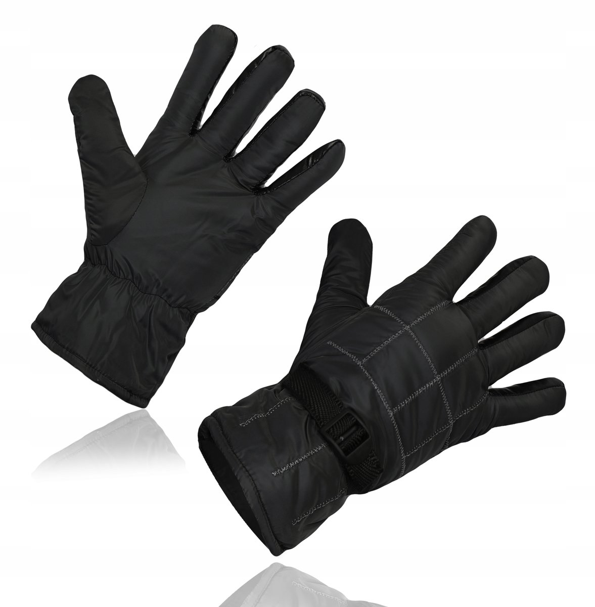 Rękawiczki Męskie Na Mrozy Śnieg Zime Ciepłe Grube