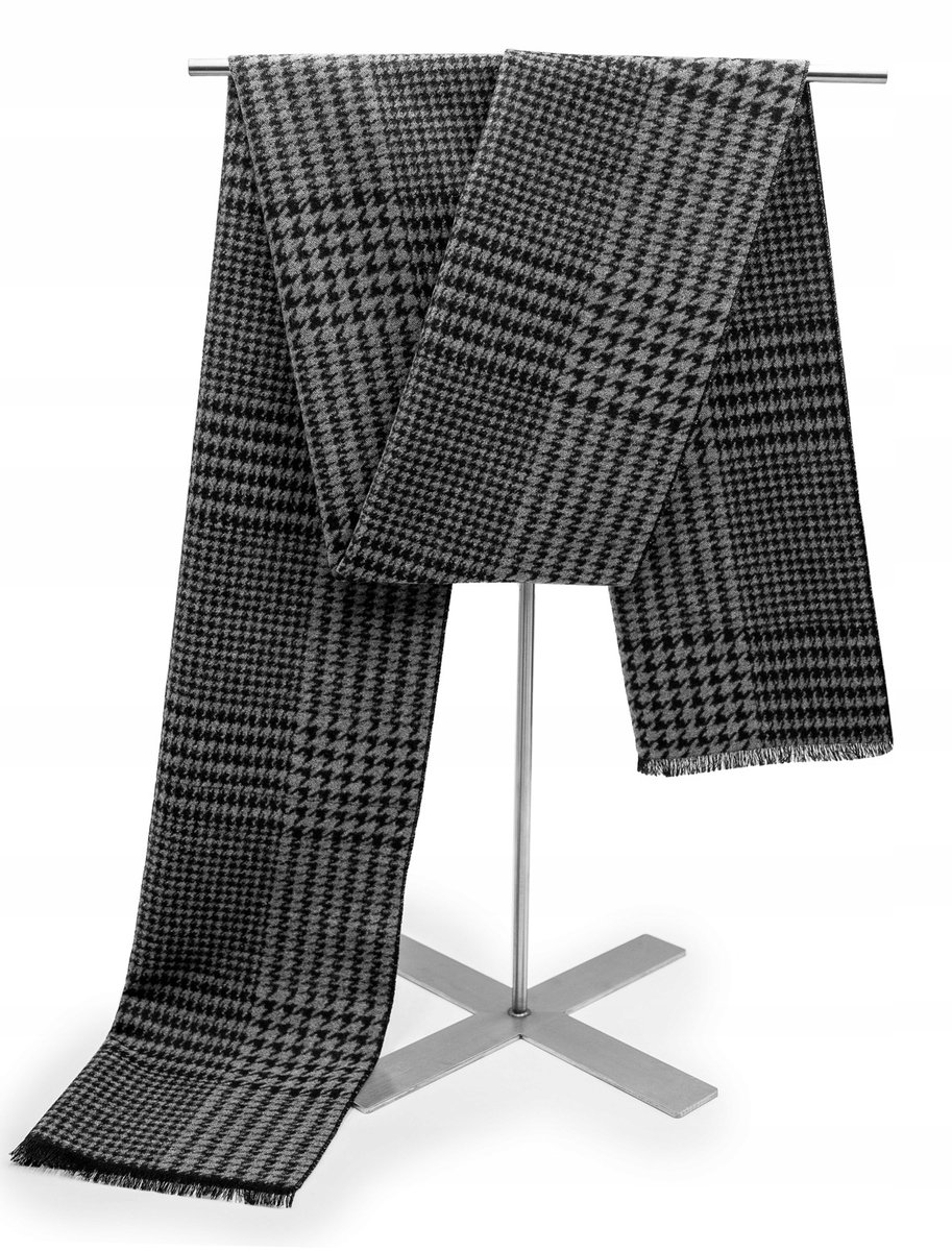 Szal Szalik Męski Zimowy Ciepły Miły W Dotyku