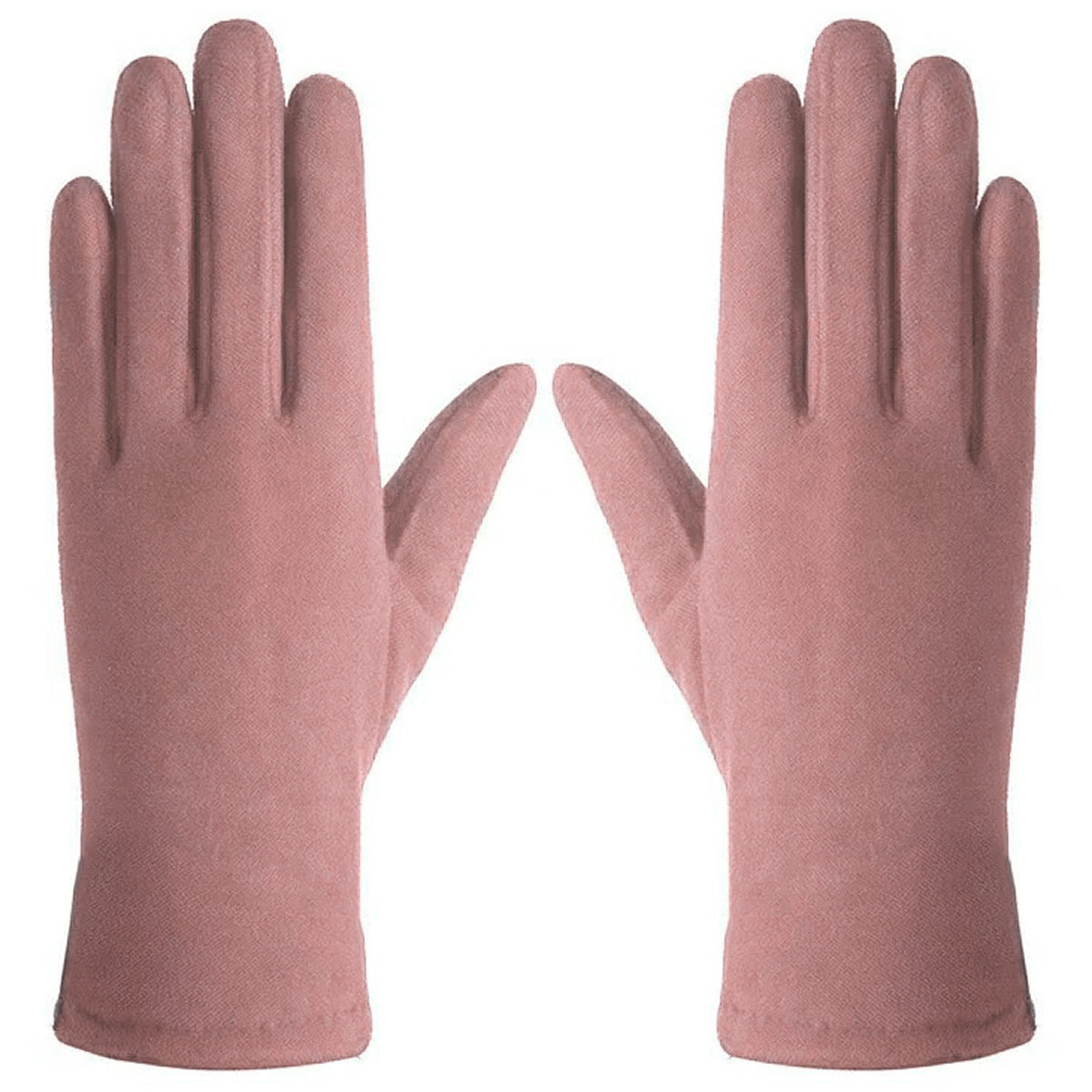 Rękawiczki Zimowe Touch Of Luxury Blado-Różowe