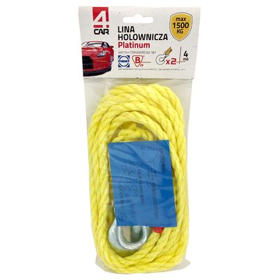 Linka holownicza z hakiem 1450 kg atest 4Car