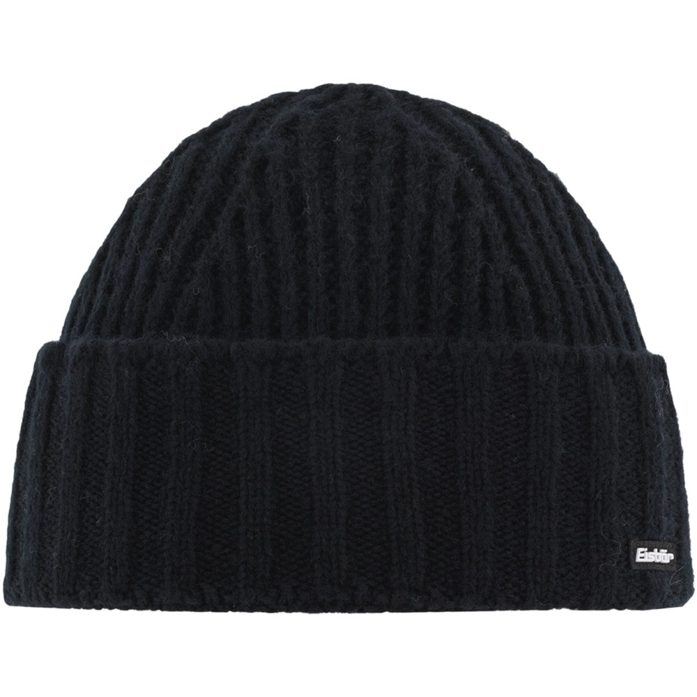 Czapka zimowa z wełną merino Eisbar Basso MÜ 009 czarny