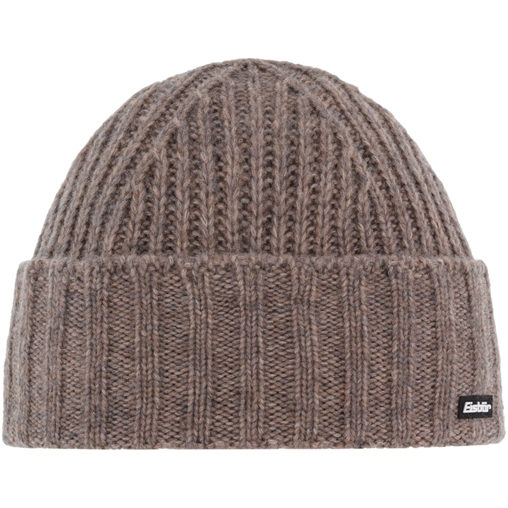 Czapka zimowa z wełną merino Eisbar Basso MÜ 682 taupe
