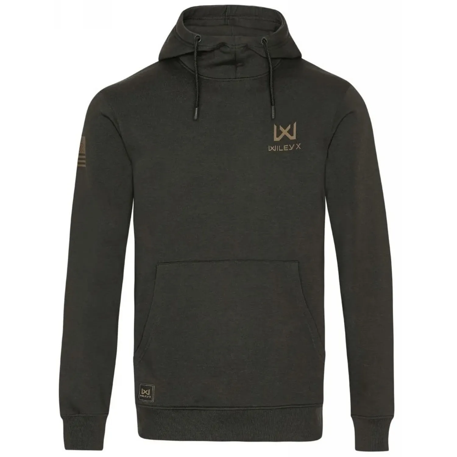 Bluza z kapturem Wiley X WX Urban Logo Hoodie - OD Green Coyote Brown L