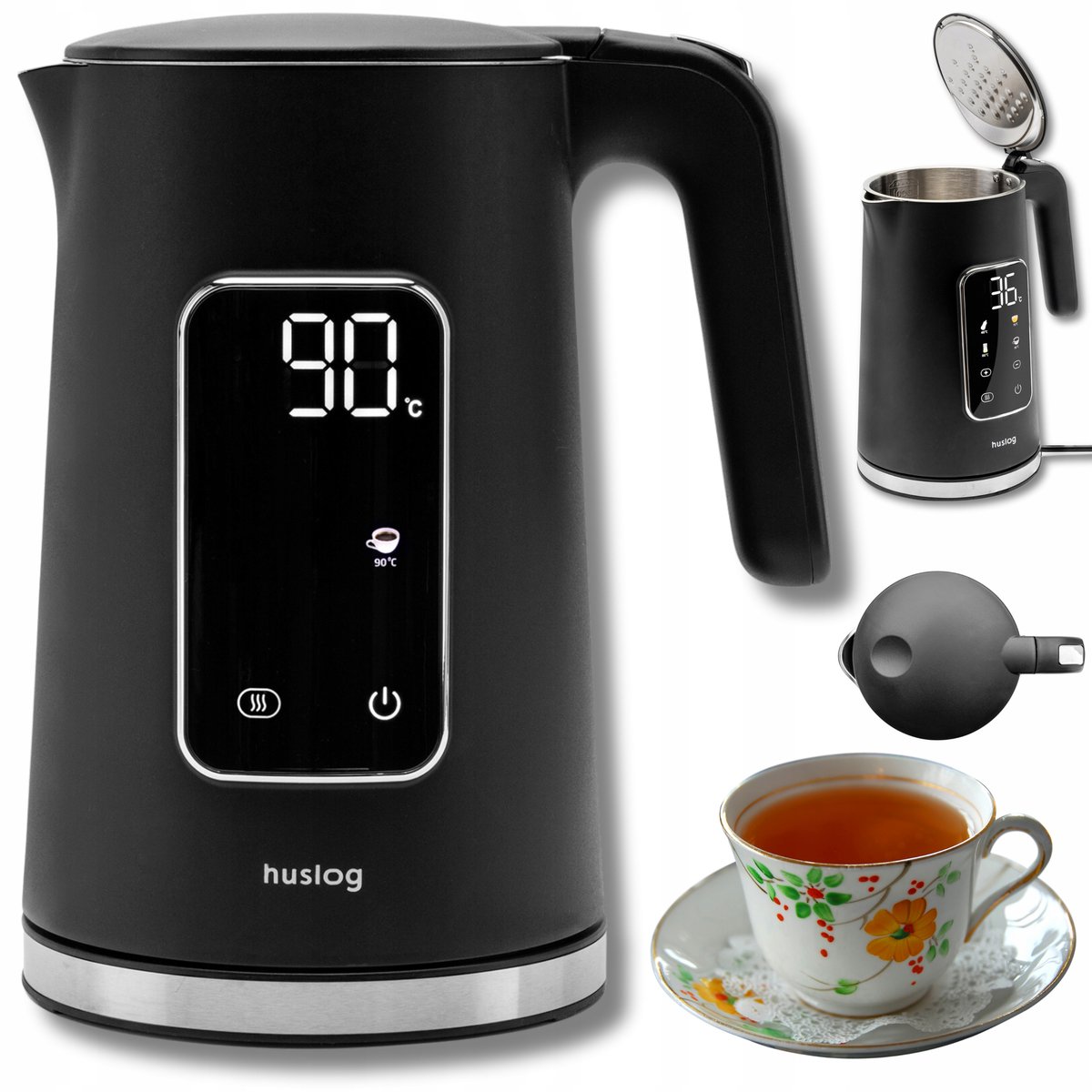 Huslog AK-02014H 2200 W 1,7 l czarny