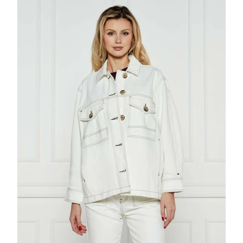 Tommy Hilfiger Jeansowa kurtka Oversize fit
