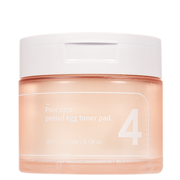 Numbuzin No. 4 Pore Zero Peedel Egg Toner Pad Płatki tonizujące