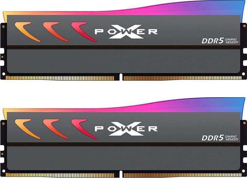 Pamięć Silicon Power XPOWER Storm RGB, DDR5, 64 GB, 6400MHz, CL32 SP064GXLWU64AFDK