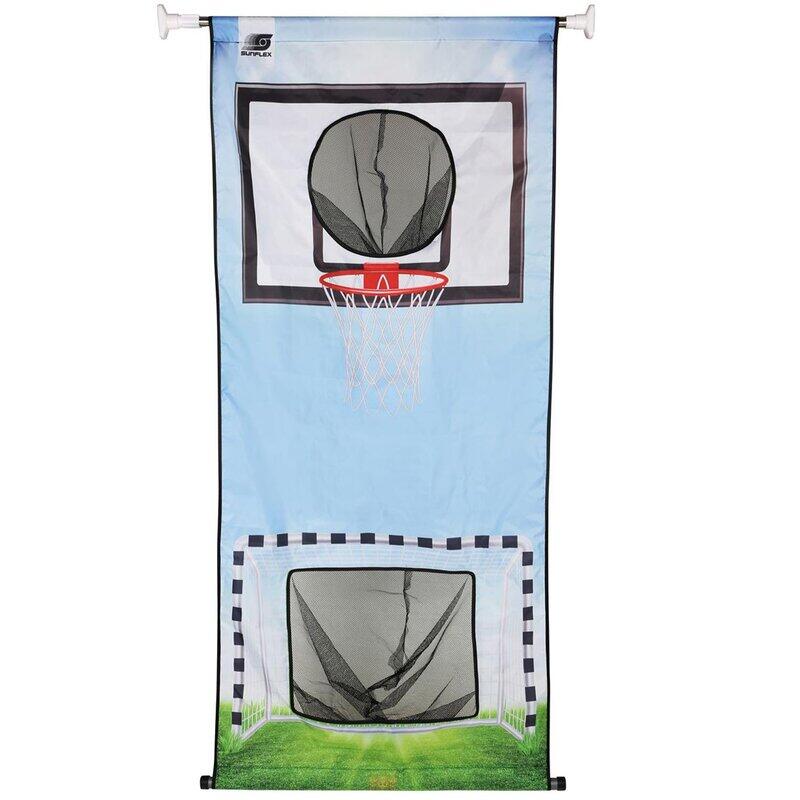 SUNFLEX Gra plenerowo/indoorowa Funsport SUNFLEX Plansza do Mocowania w Drzwiach - Piłka Nożna/Koszykówka