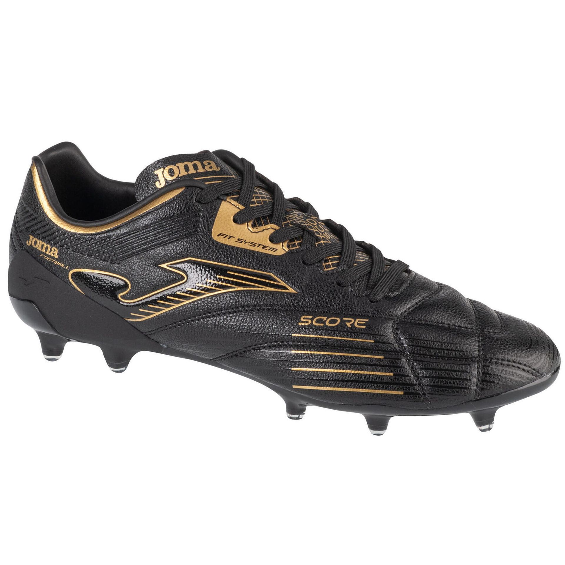 Joma Score 2401 FG SCOW2401FG, Męskie, buty piłkarskie - korki, Czarne