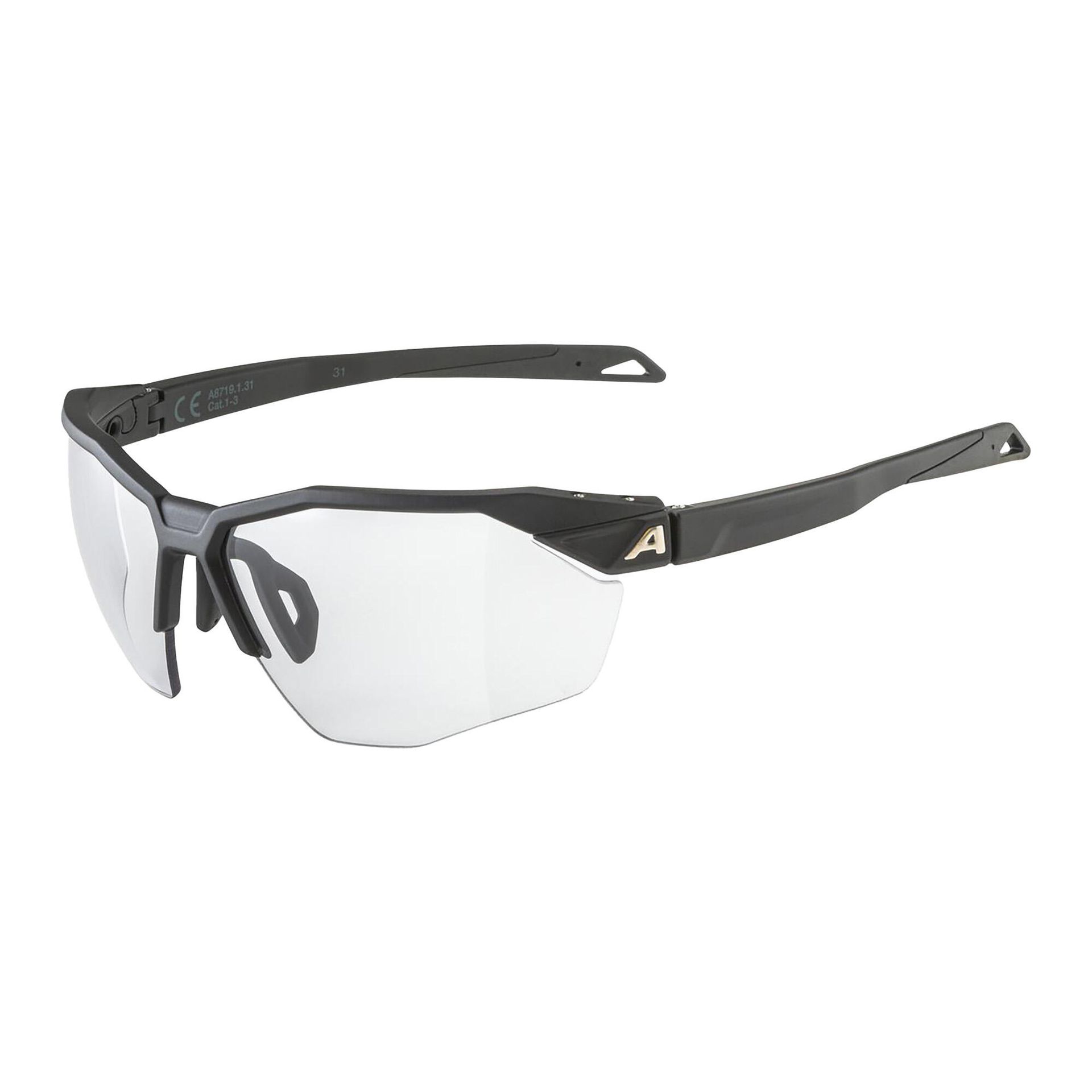 Okulary rowerowe ALPINA TWIST SIX HR V kolor BLACKMATT szkło BLACK S1-3 FOGSTOP PREMIUM