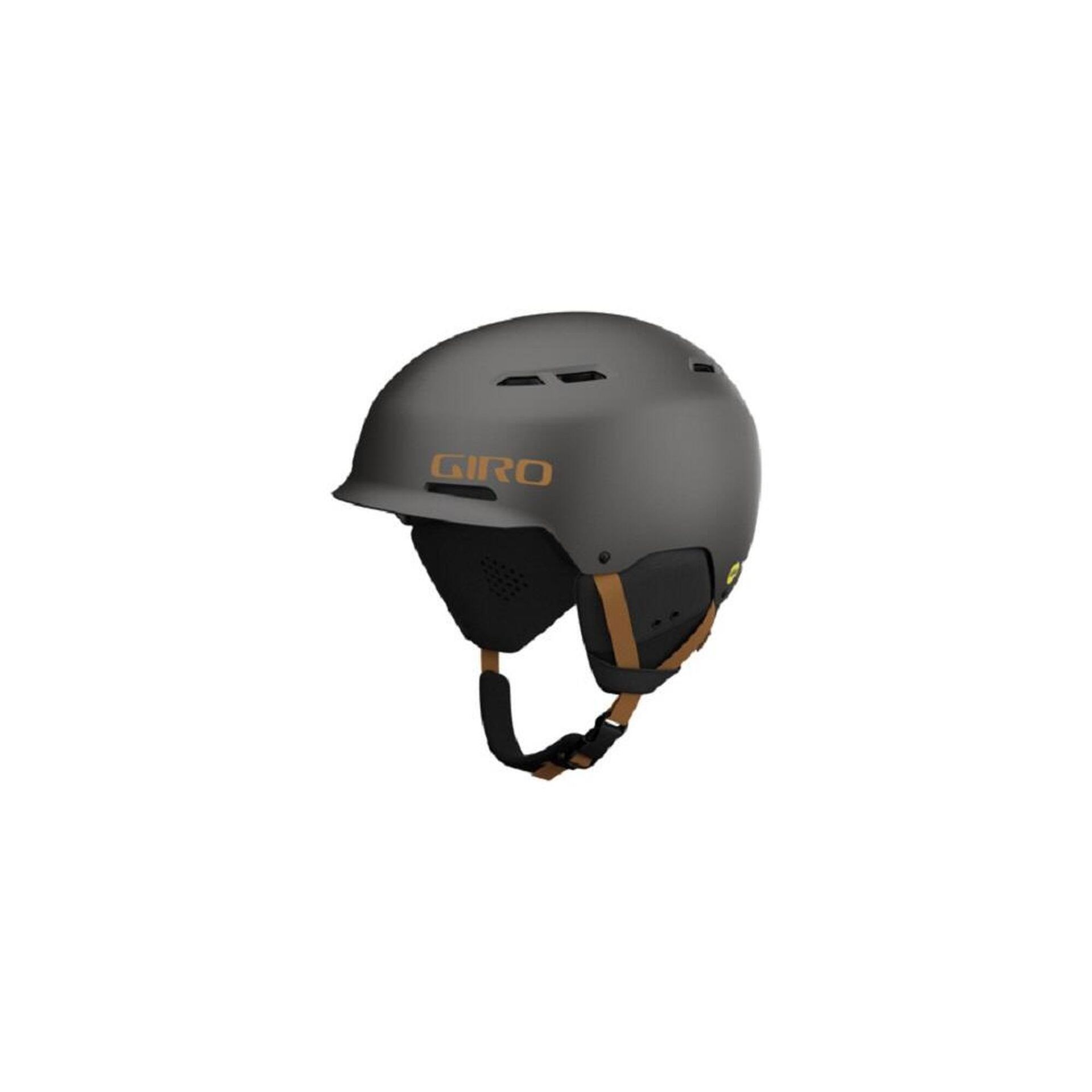 Giro Męski kask narciarski Trig MIPS, metaliczny Coal/tan, S 7119113