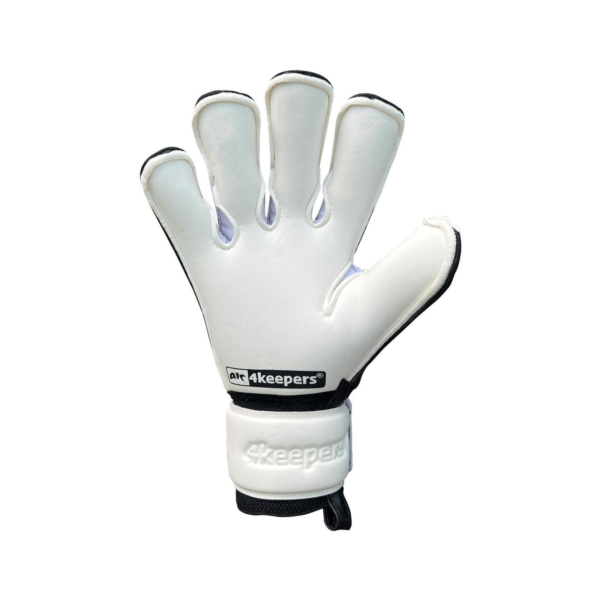 Rękawice bramkarskie 4keepers Retro 42 Black RF2G czarny WYSYŁKA W 24H 30 DNI NA ZWROT