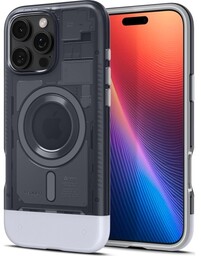 Spigen OUTLET: Etui Classic C1 Mag do MagSafe do iPhone 16 Pro, szare