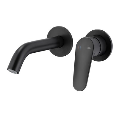 Bateria umywalkowa podtynkowa KFA ARMATURA Otava 5559-810-81 Czarny