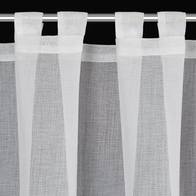 Firana gotowa EUROFIRANY Katrin 150 x 90 cm Biały