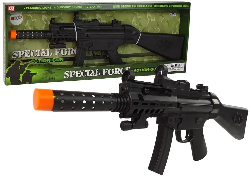Karabin snajperski pistolet z dźwiekiem - Leantoys