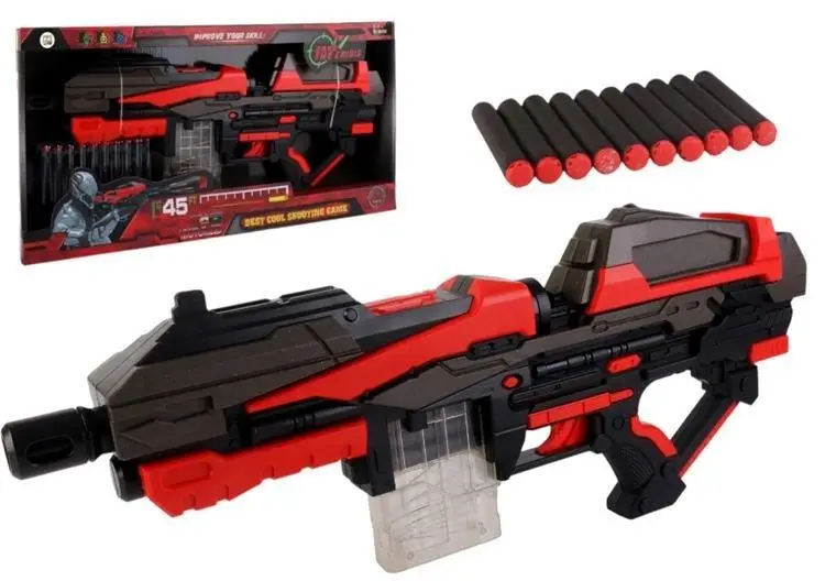 Karabin na miękkie strzałki red b/o - Pro Kids