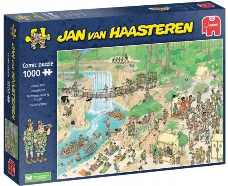 Puzzle 1000 Wycieczka po dżungli - TM Toys