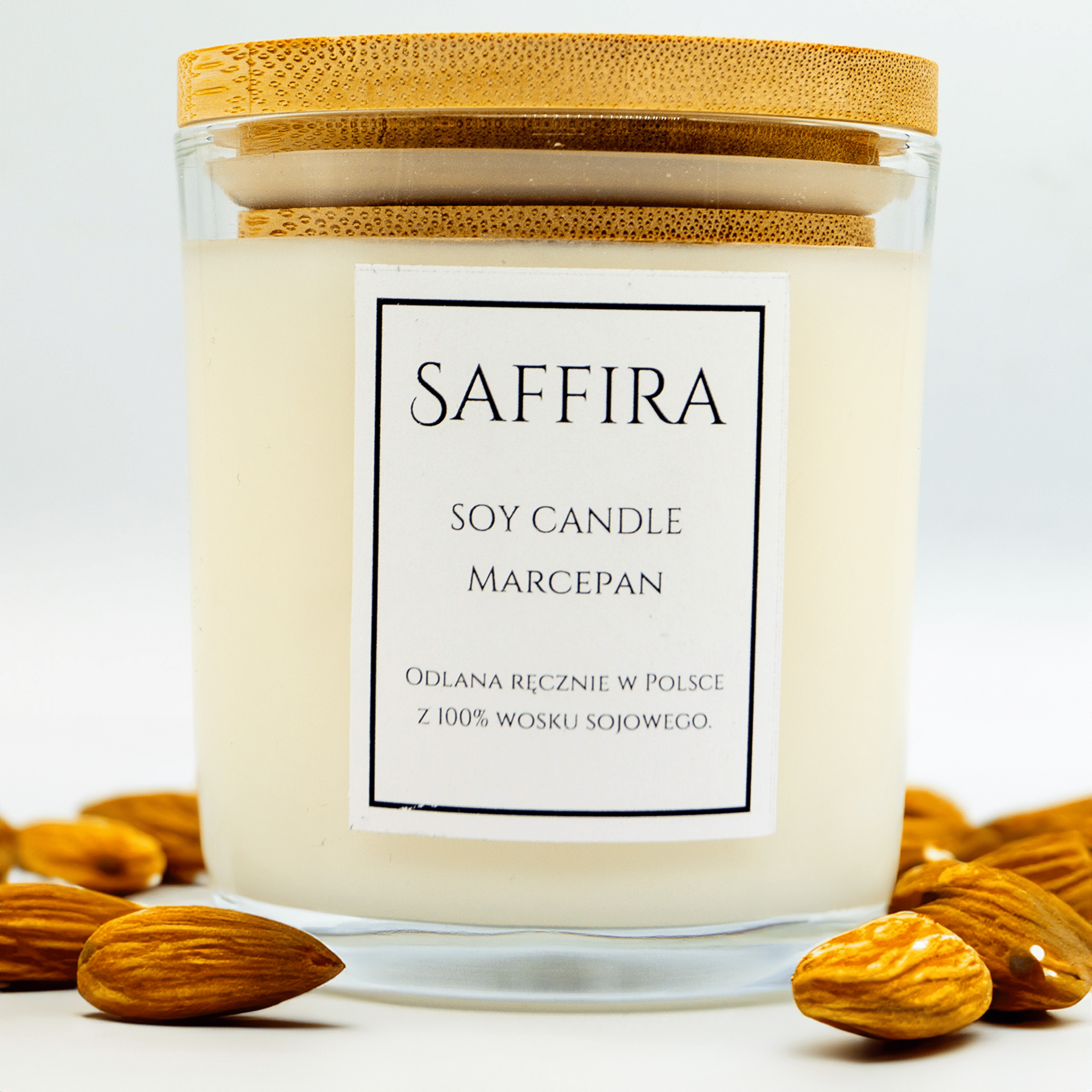 Świeca sojowa – Marcepan - 180ml