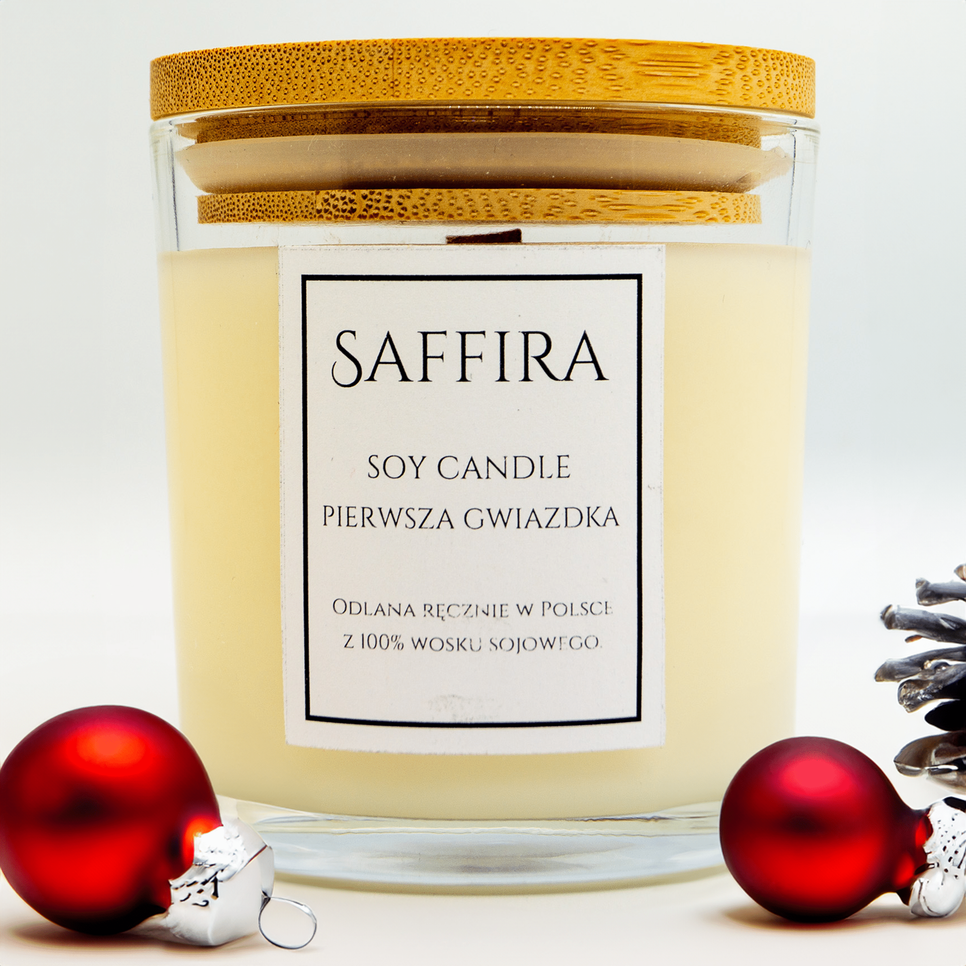 Świeca sojowa – Pierwsza gwiazdka - 180ml