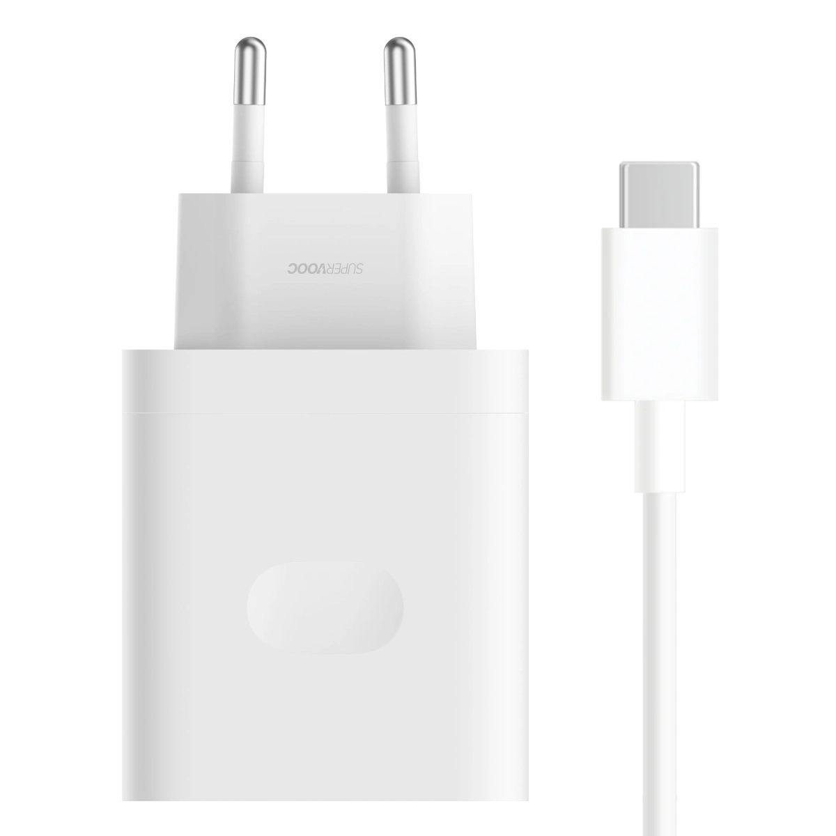 Ładowarka OPPO SuperVOOC 67W USB z Kablem Biała Tylko oryginalne akcesoria! Faktura VAT 23% na każde zamówienie