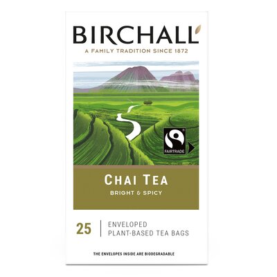 Herbata czarna BIRCHALL TEA Chai Tea, 25 kopert, 50 g