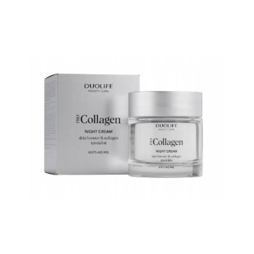 DUOLIFE Collagen Night Cream Krem na noc z kolagenem, 50ml >> 0zł za wysyłkę przy zakupach od 149 zł 