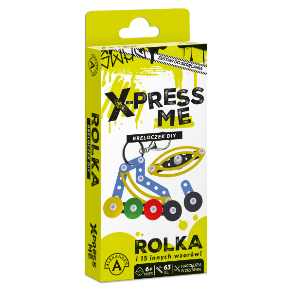 X-Press Me. Brelok DIY. Rolka