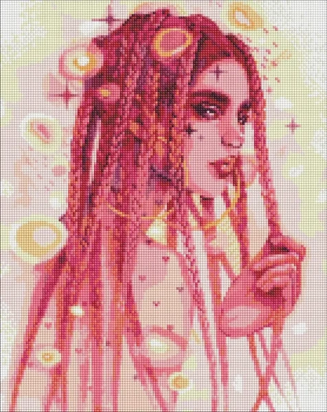 Diamentowa mozaika - Niesamowity nieznajomy 40x50 - Ideyka