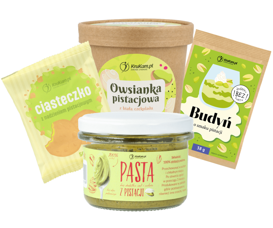 Świąteczny Zestaw Pistacjowy