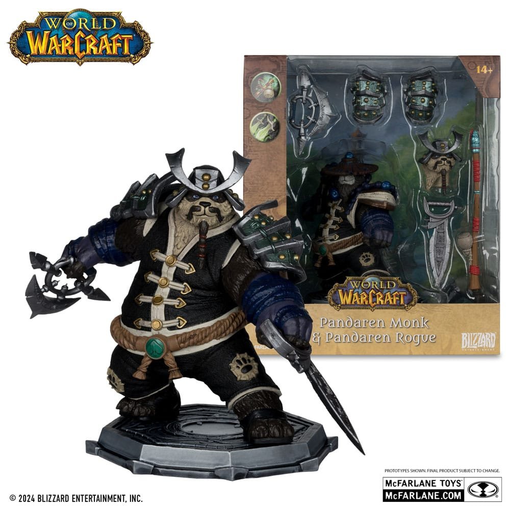 Figurka World of Warcraft - Pandaren Monk / Rogue