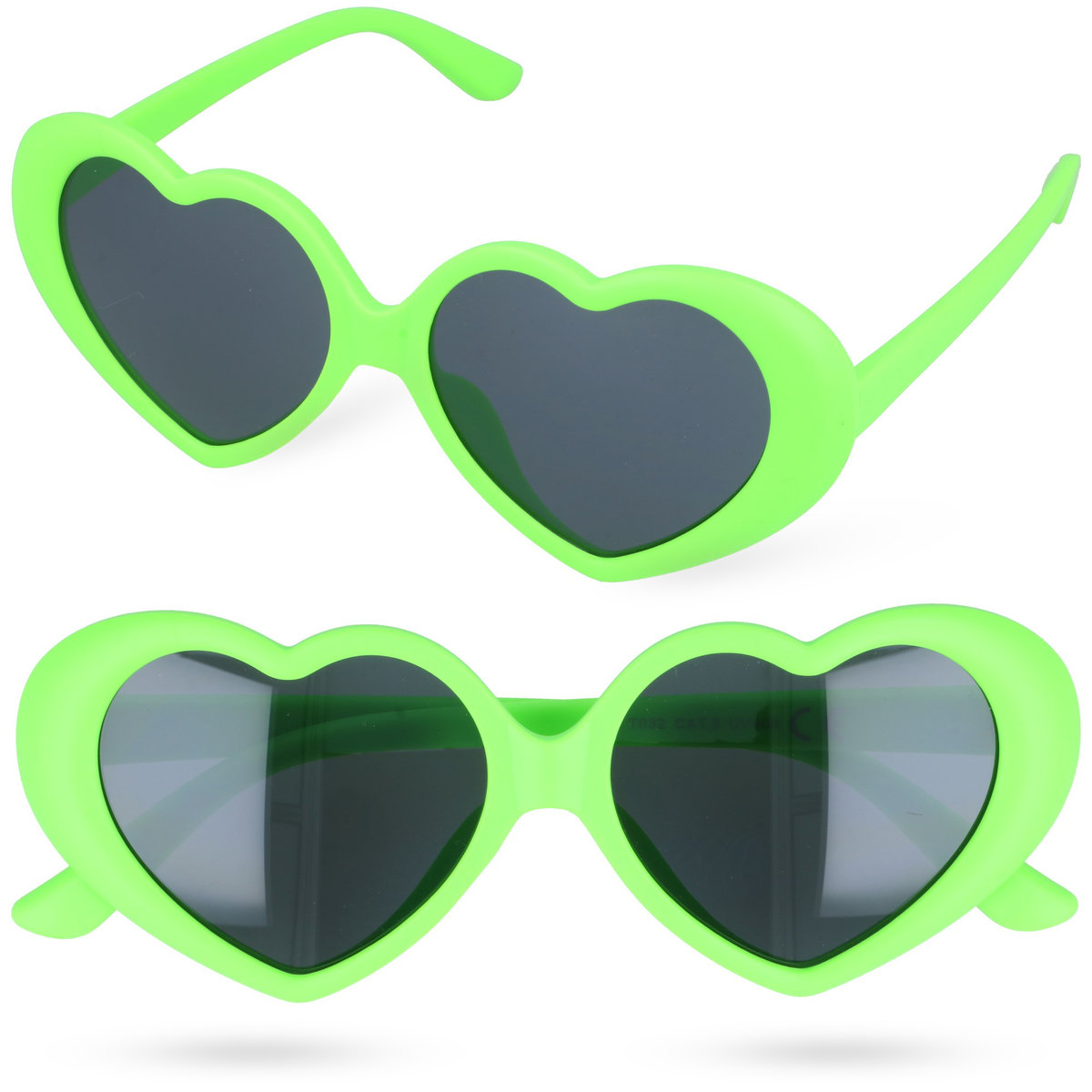 Okulary przeciwsłoneczne LOVE VISION Zielone / Matowe