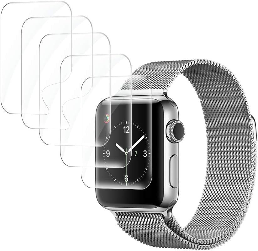 6X FOLIA OCHRONNA NA APPLE WATCH SERIES 6/5/4/SE 40MM SERIES 4/3 38MM