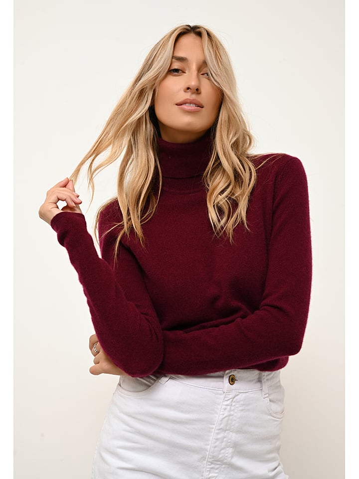 Just Cashmere Kaszmirowy golf 