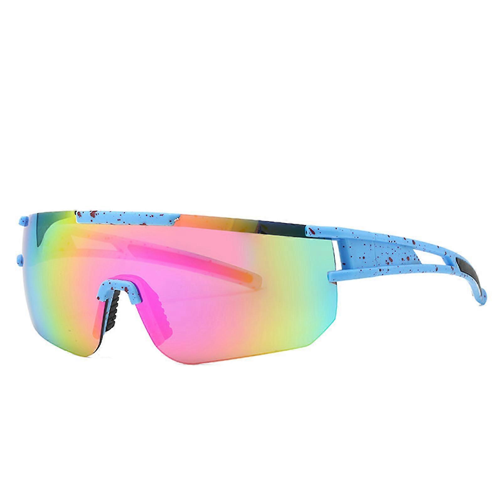 Uv400 2 Sportowe okulary przeciwsłoneczne dla dzieci Jazda na rowerze, okulary przeciwsłoneczne z lekką ramką dla chłopców Dziewczęta, młodzież Sof...