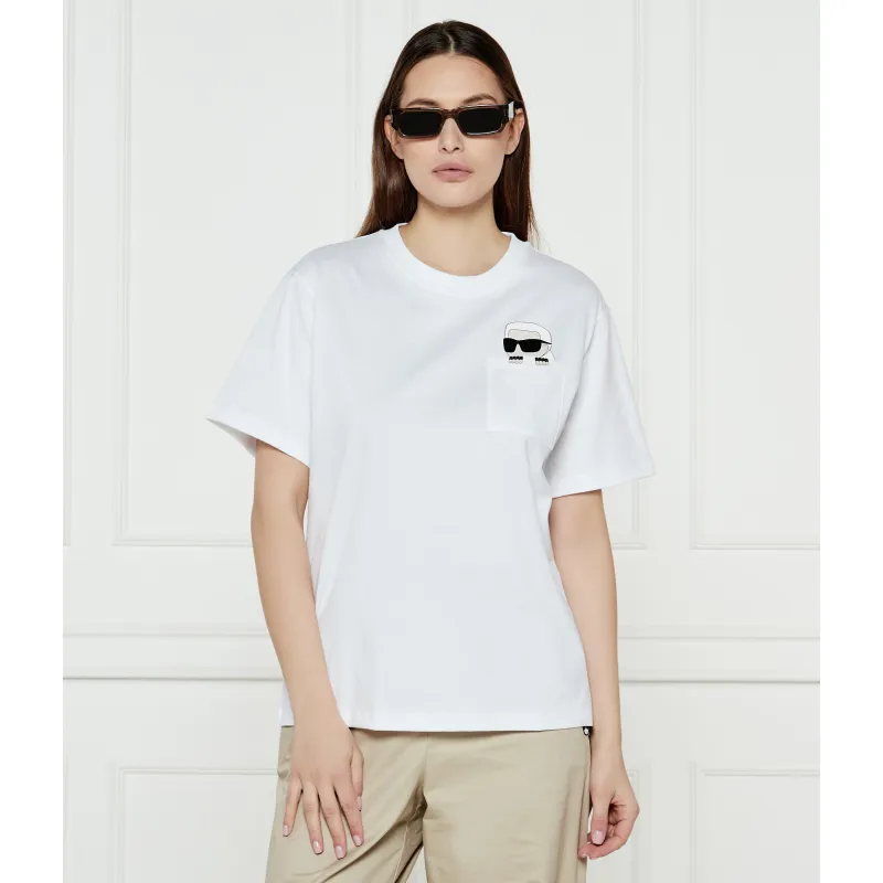 Karl Lagerfeld T-shirt IKON RS PEAK-A-BOO Regular Fit