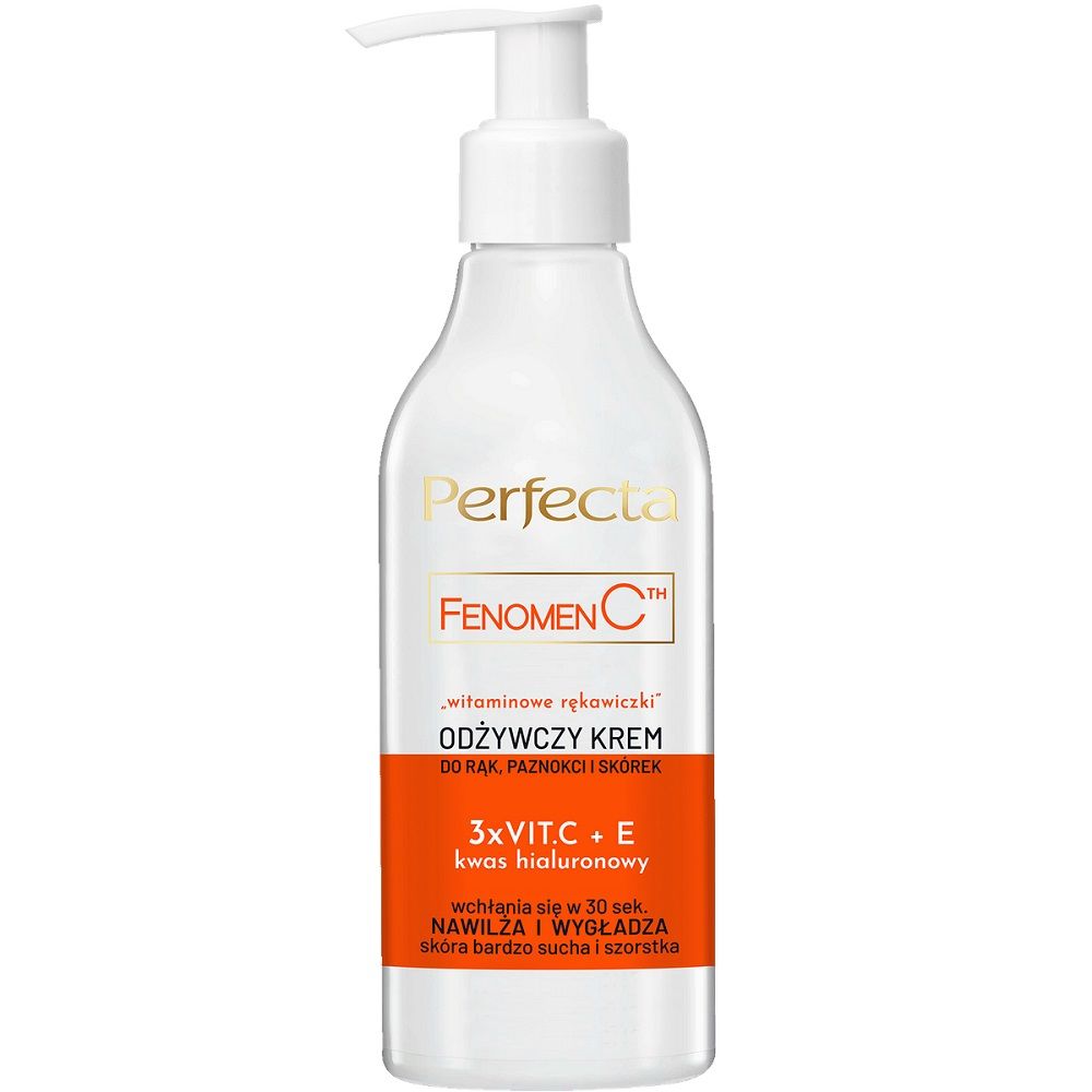 PERFECTA Fenomen C odżywczy krem do rąk ,,witaminowe rękawiczki 195ml