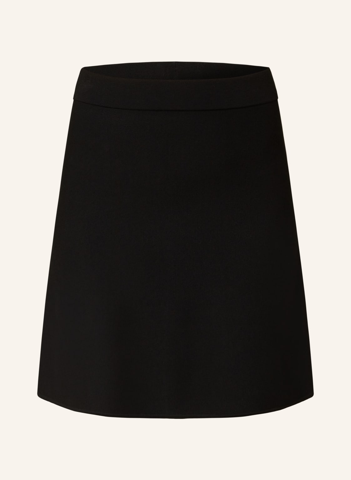 Max Mara Studio Spódnica Z Dzianiny schwarz