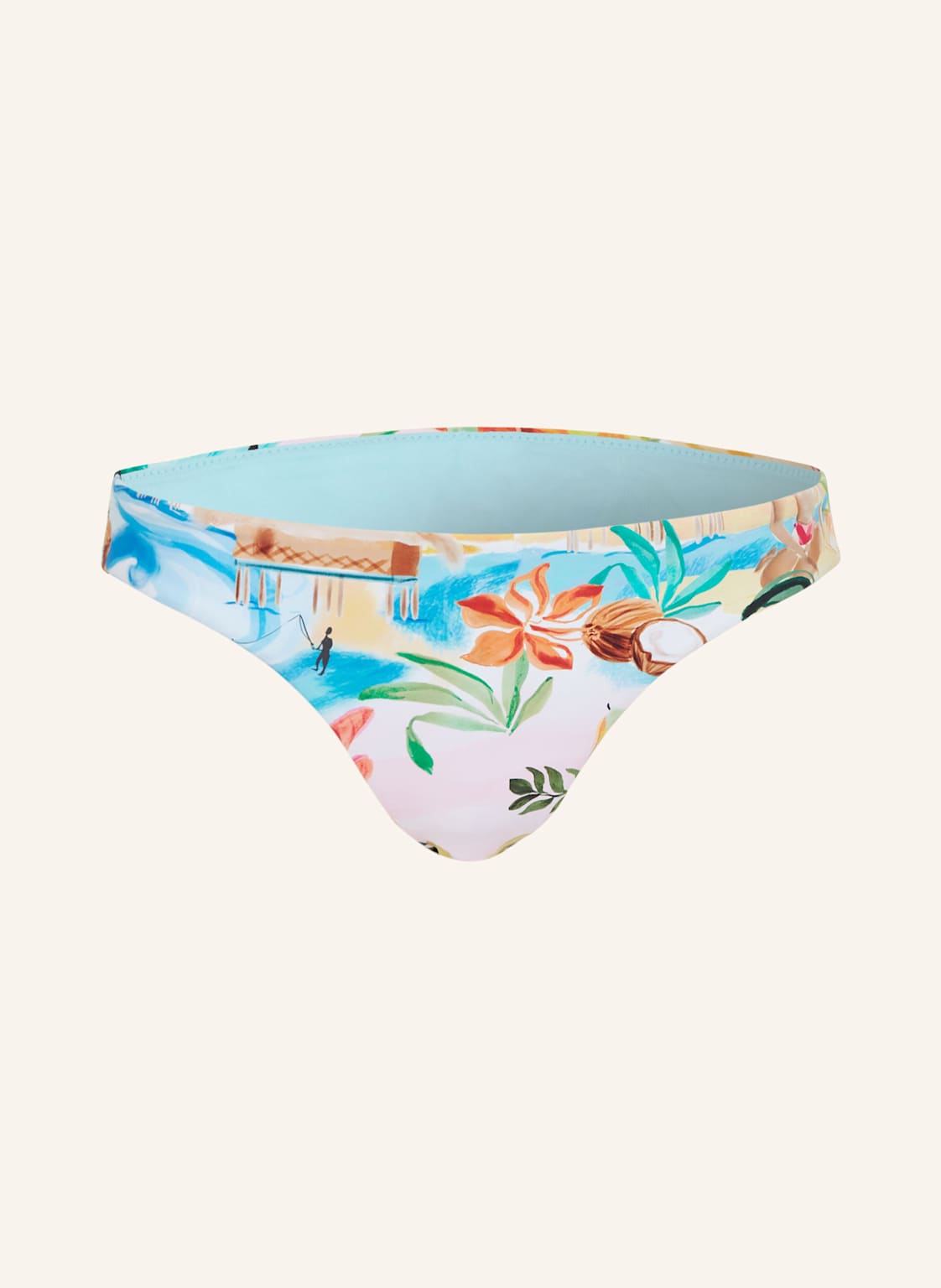 Seafolly Dół Od Bikini Basic South Pacific blau
