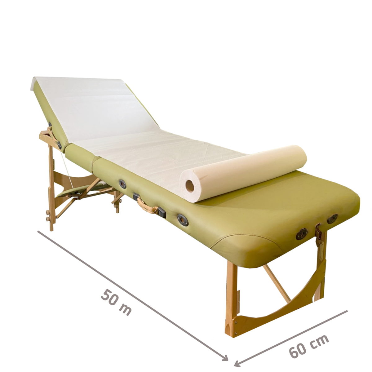 Prześcieradło papierowe - MEDICAL - 60 cm x 50 m - Podkład Standard