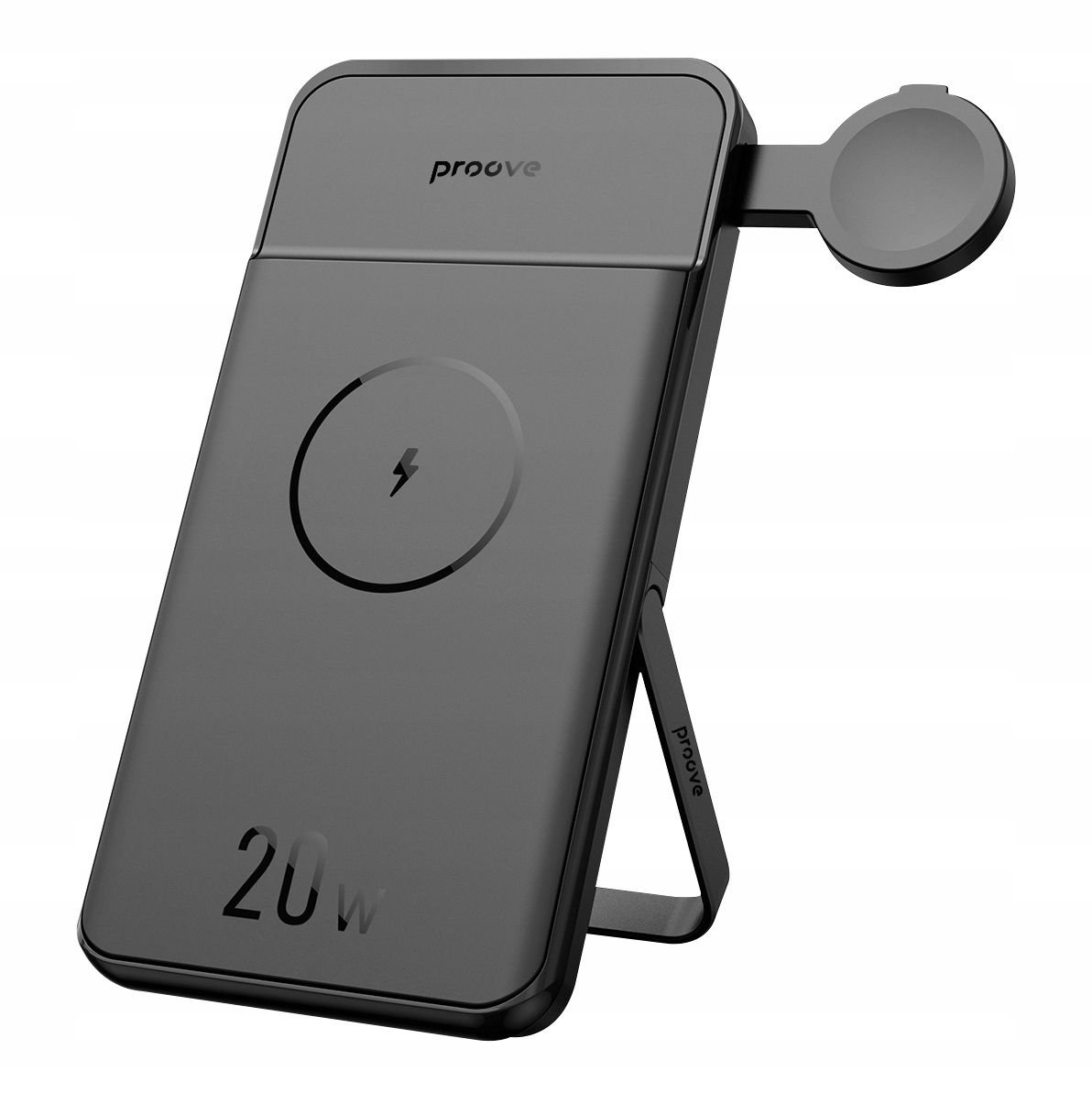 Powerbank Indukcja Qi Stojak Magsafe 2w1 Na Telefon + Zegarek 10000mah 20w / Power Stand