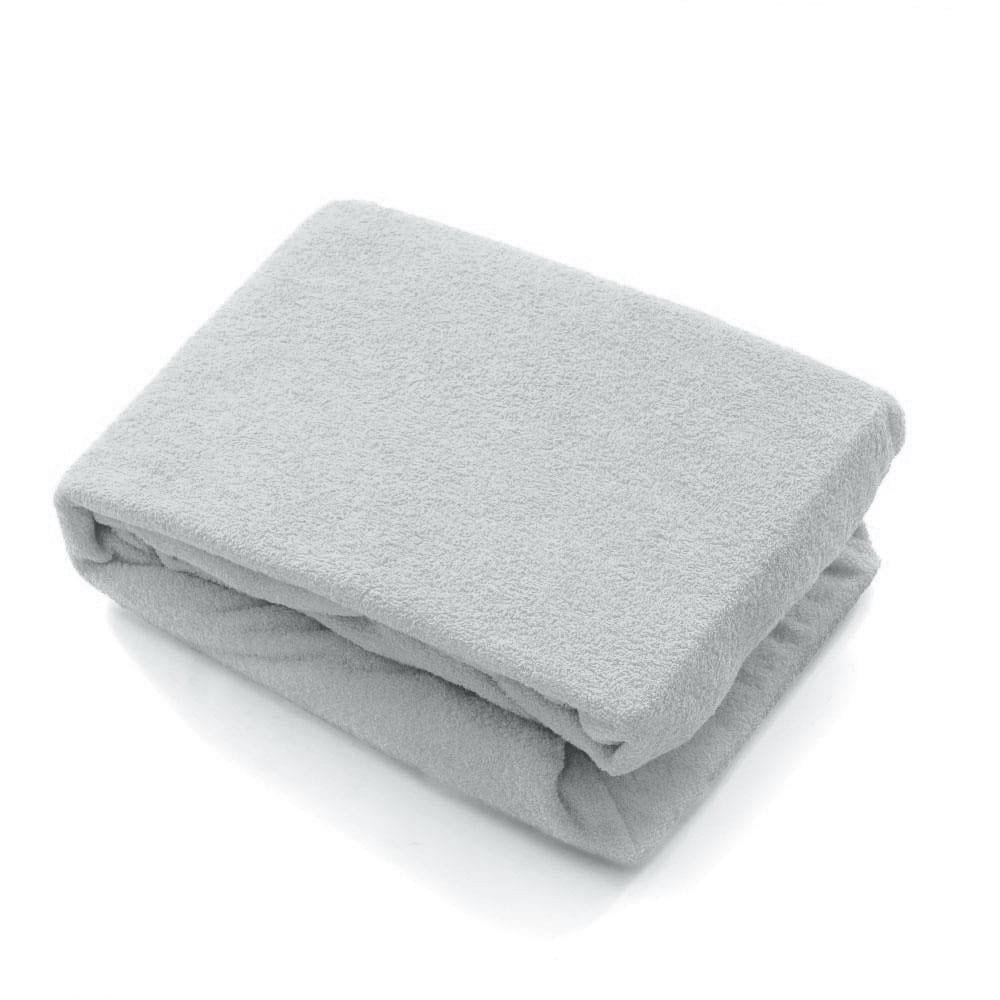 Prześcieradło Frotte - Szare