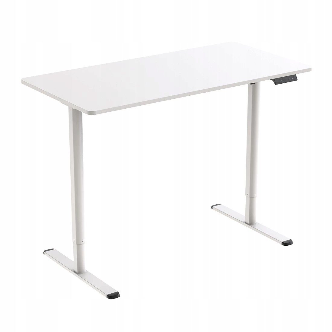 Biurko Regulowane 120x60cm Spacetronik Elektryczna Regulacja 72-118cm Białe