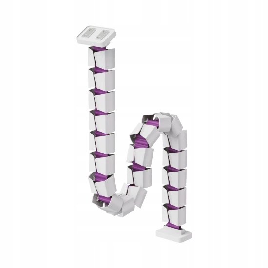 Organizer na kable Maskownica 130cm ba MAGNES Spacetronik prowadnica biała