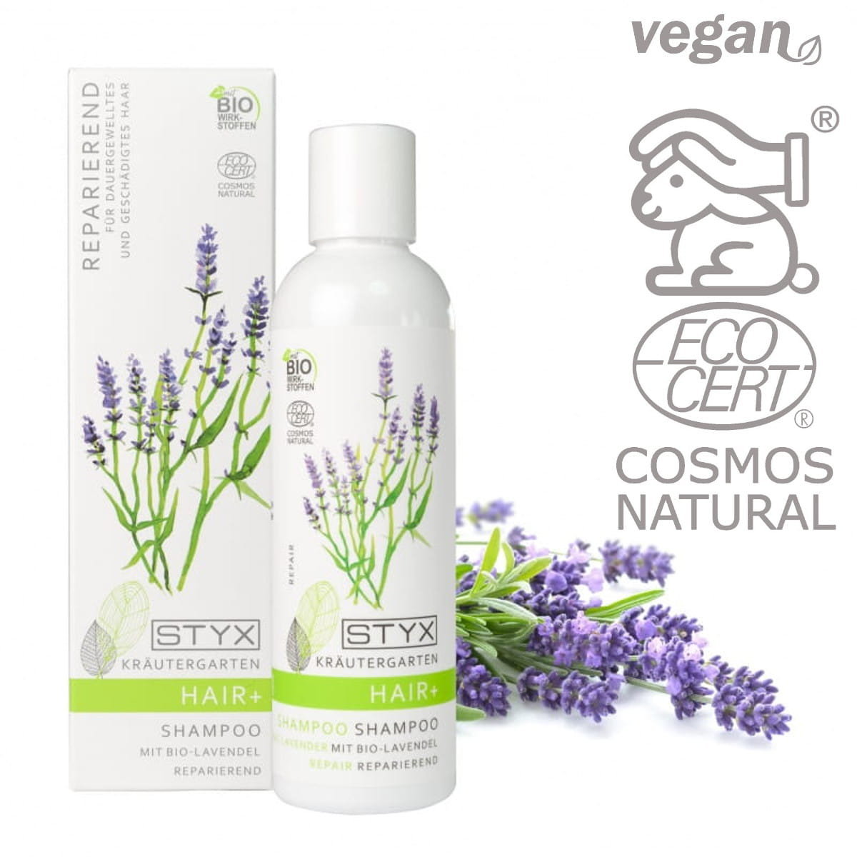 Szampon do włosów - lawenda - Styx Naturcosmetic - 200 ml