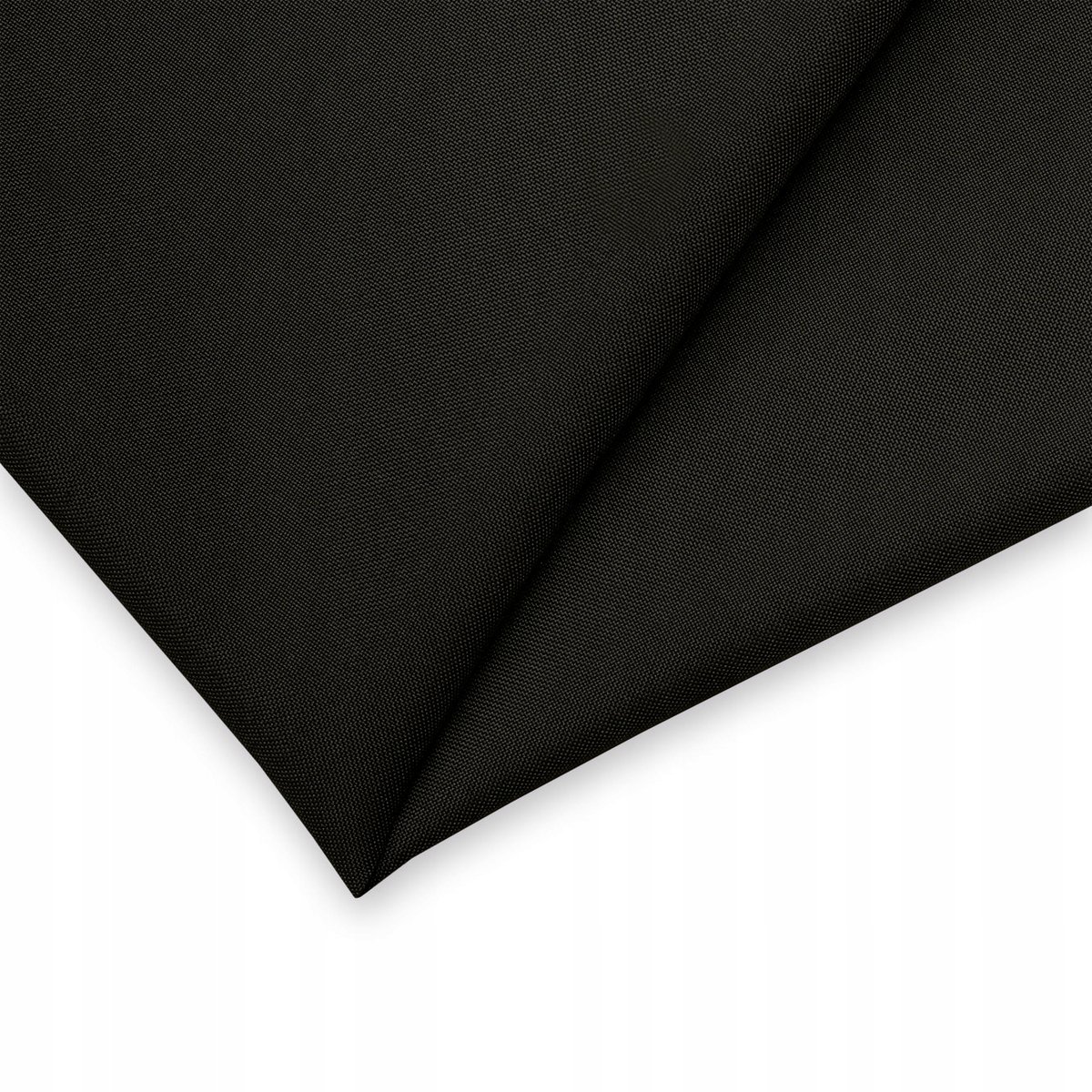 Ortalion Max Tkanina Wodoodporna 100% Poliester Gładki Materiał Czarny