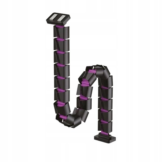 Organizer na kable Maskownica 130cm na MAGNES Spacetronik prowadnica czarna