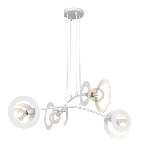 Euforia lampa wisząca 4xE27 biała 1414/4